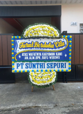 Papan Bunga Duka di Kuantan Singingi